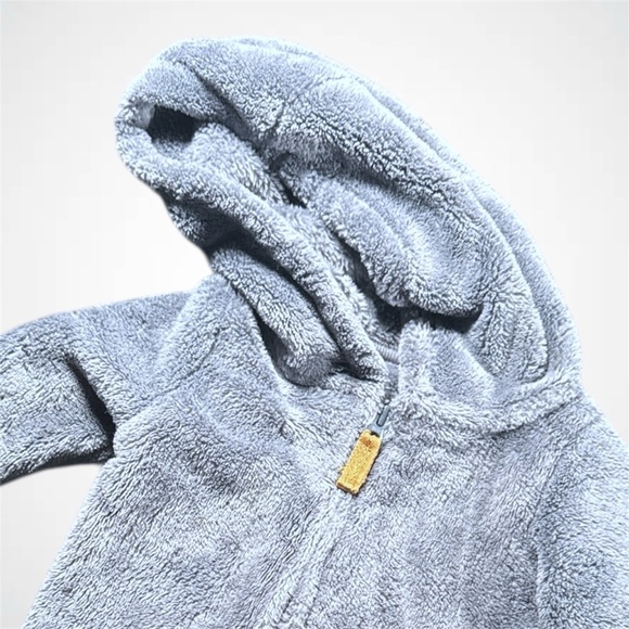 4/$20 Carter’s Gray Fleece Hoodie - Picture 2 of 4